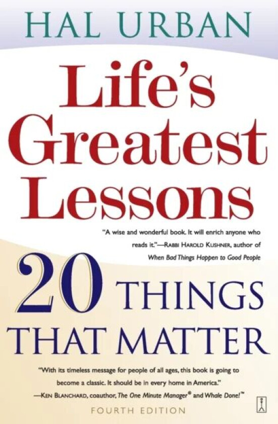 Life's Greatest Lessons av Hal Urban