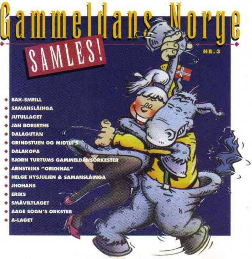 Diverse Artister  GammeldansNorge Samles 3  CD