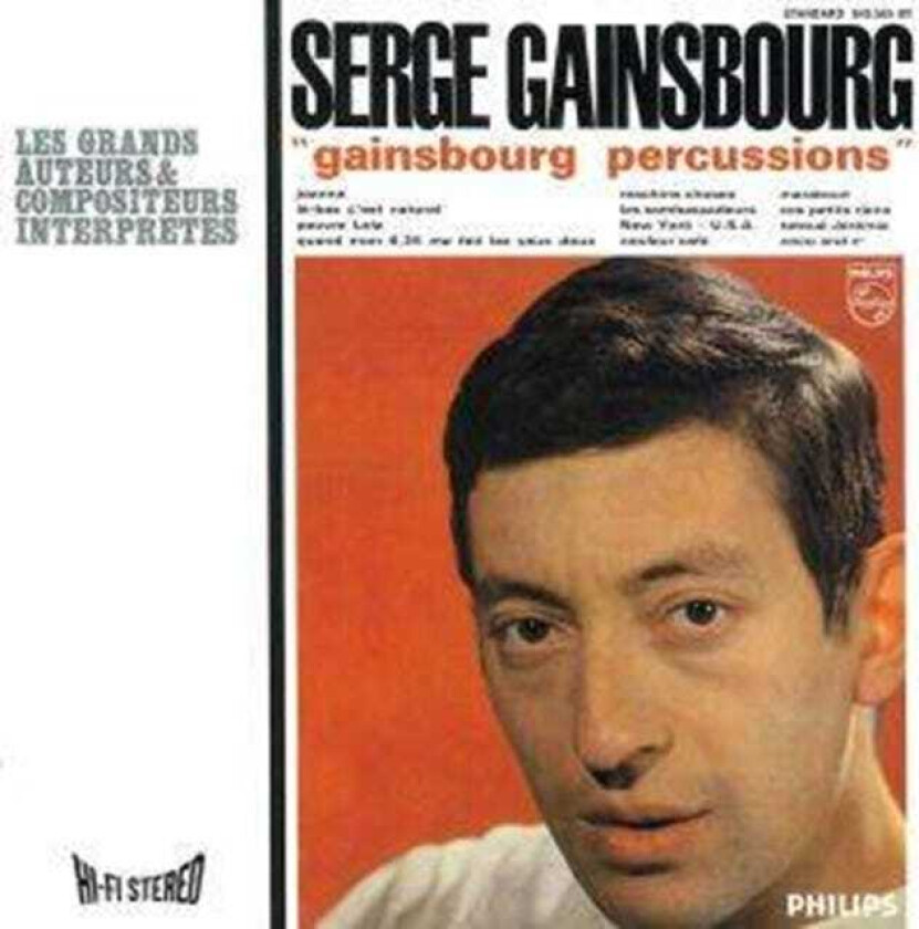 Serge Gainsbourg Gainsbourg Percussions CD