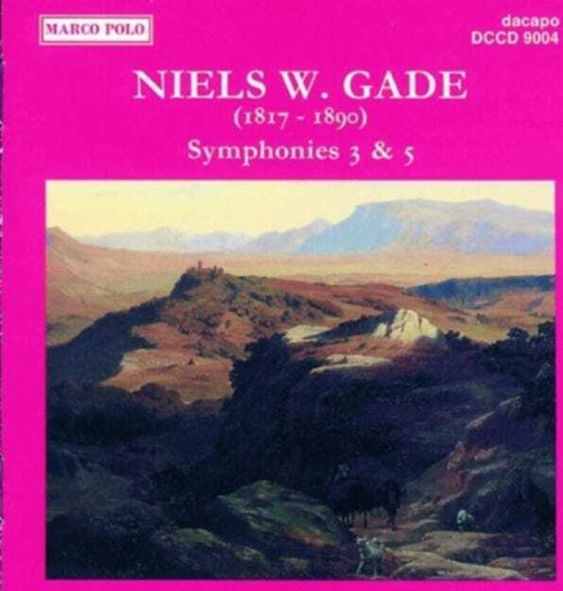 Amalie Malling, Jesper Jorgensen, Copenhagen Collegium Musicum Orchestra, Niels Gade, Michael Schonwandt Gade: Symphonies Nos 3 and 5 CD