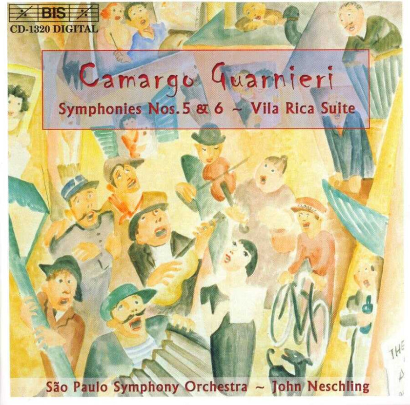 Mozart Camargo Guarnieri, John Neschling, São Paulo Symphony Orchestra, São Paulo Orchestra Chorus Guarnieri: Orchestral Music, Vol 3 CD