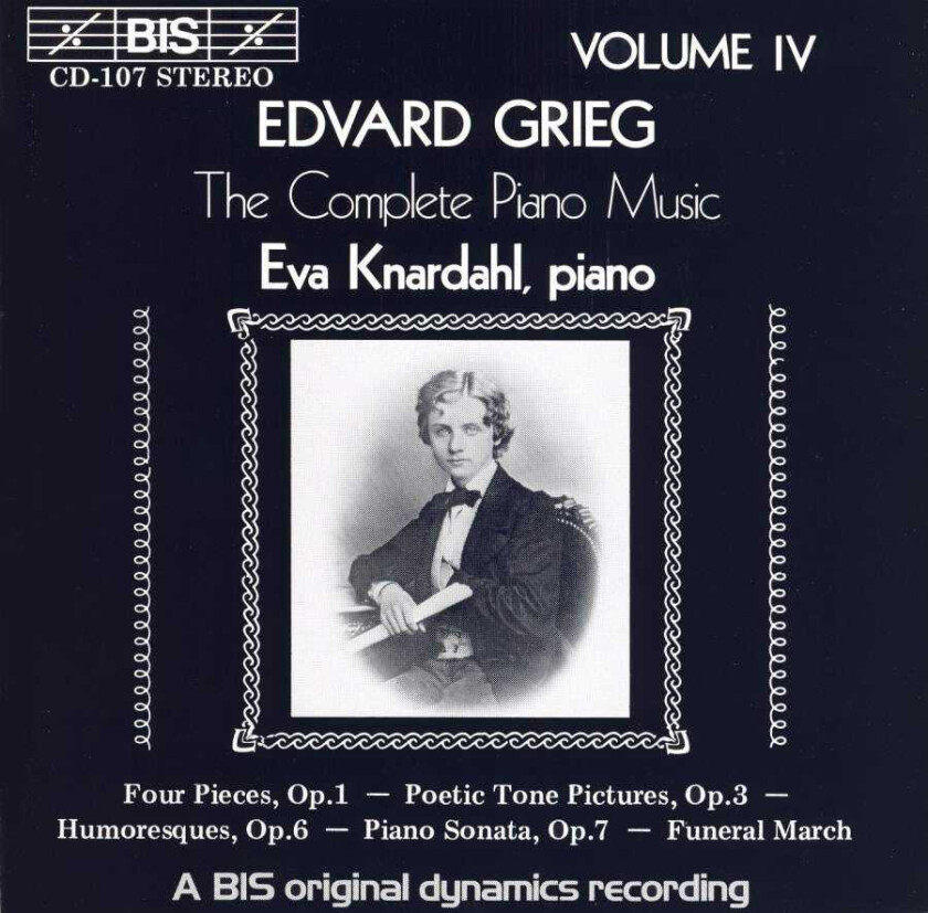 Eva Knardahl  Grieg: Piano Works, Vol. 4  CD