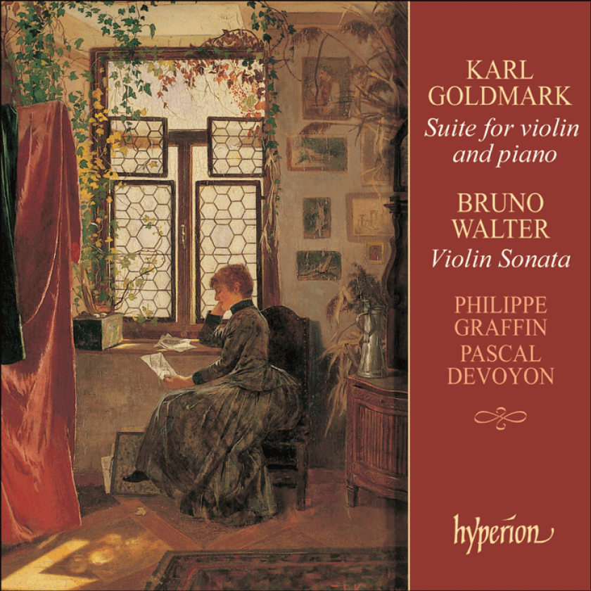 Bruno Walter, Pascal Devoyon, Károly Goldmark, Philippe Graffin Goldmark/Walter: Violin Sonata and Suite CD