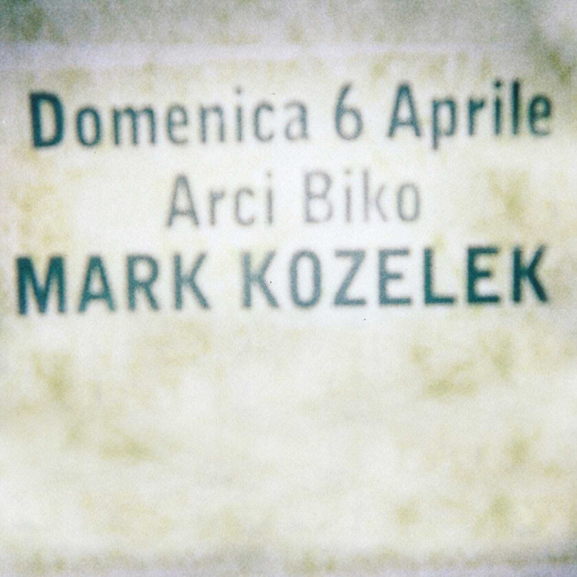 Mark Kozelek  Live At Biko (Milano 2014)  CD