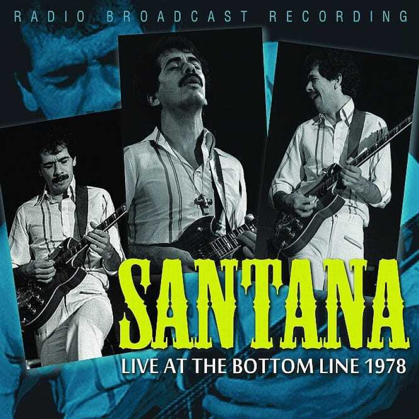Santana Live At The Bottom Line 1978 Radio Broadcast Recording CD