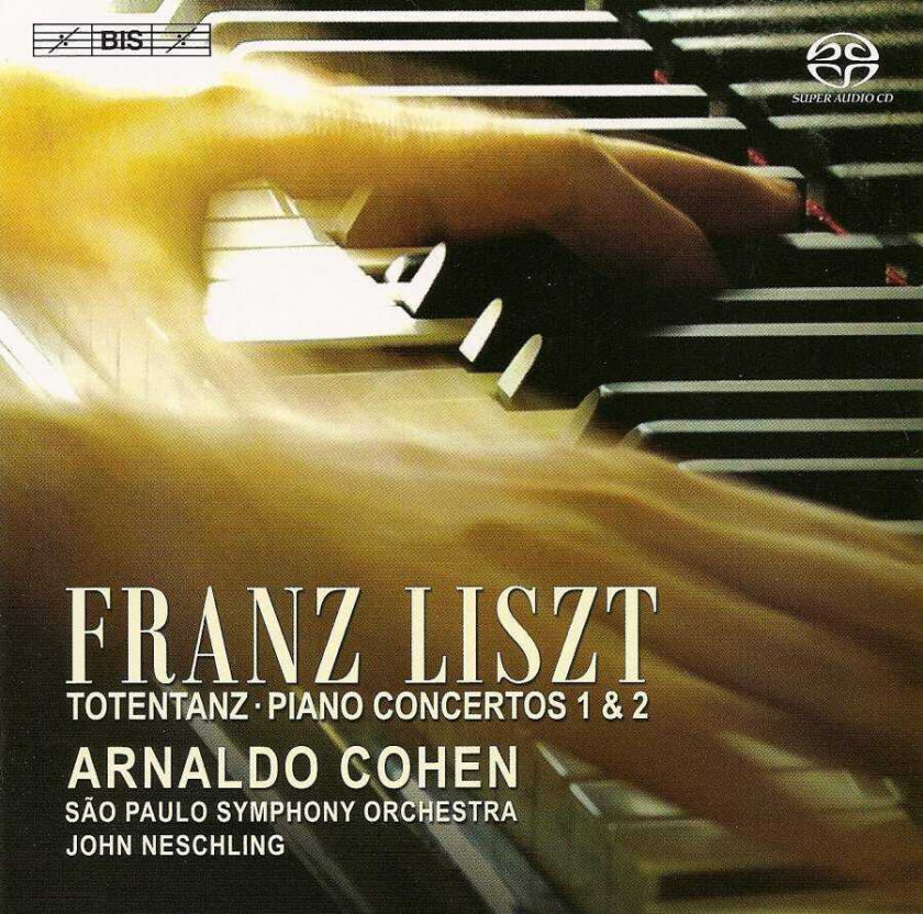 John Neschling, Arnaldo Cohen, São Paulo Symphony Orchestra Liszt: Totentanz; Piano Concertos Nos 1 & 2 CD