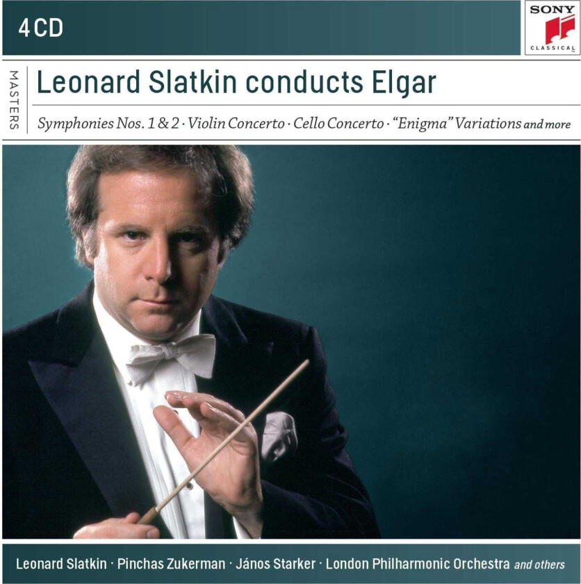 London Philharmonic Orchestra, Leonard Slatkin  Leonard Slatkin  Conducts Elgar  CD