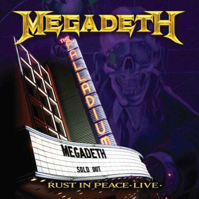 Megadeth Rust In Peace Live CD