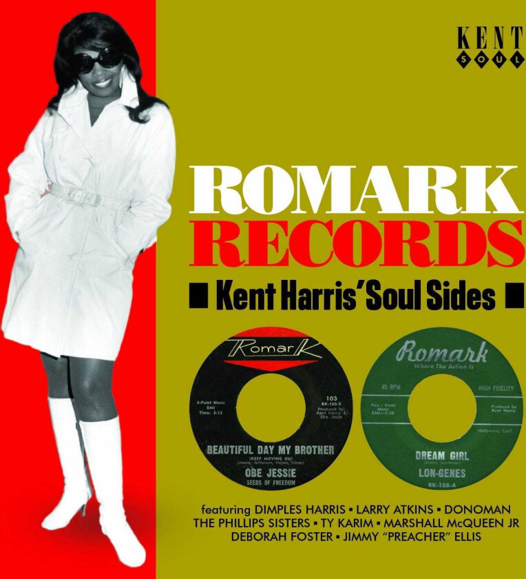 Diverse Artister, Diverse Soul Romark Records Kent Harris' Soul Sides CD