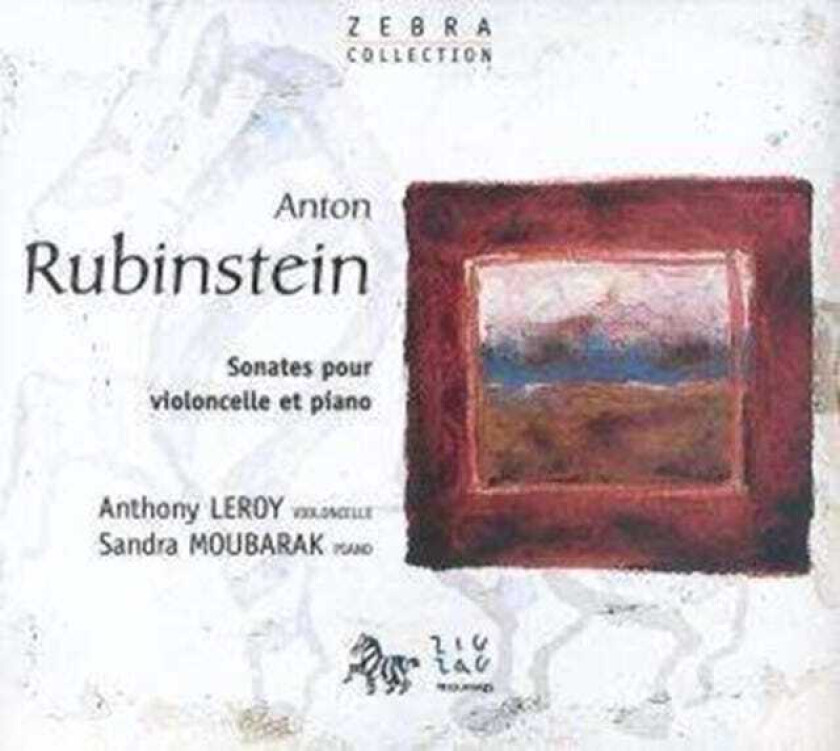 Anthony Leroy, Sandra Moubarak  Rubinstein, A: Cello Sonatas Nos 1 & 2  CD