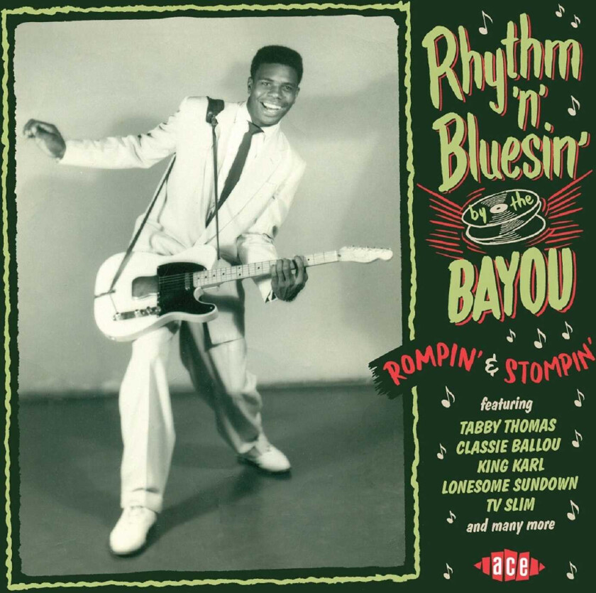 Diverse Artister Rhythm 'N' Bluesin' By The Bayou Rompin' & Stompin' CD