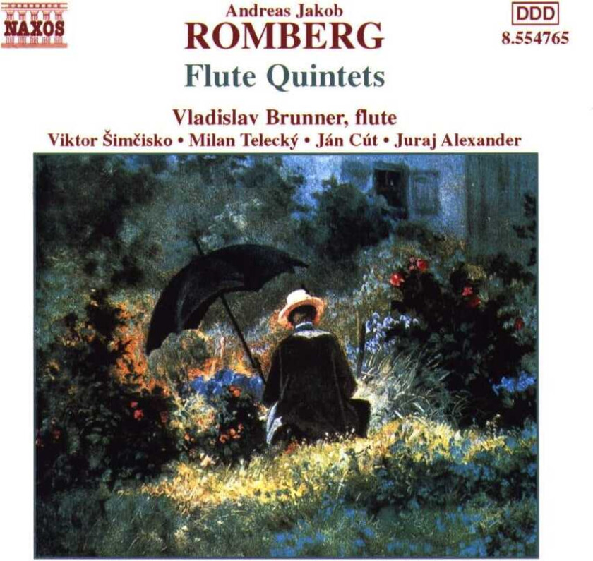 Milan Telecky, Vladislav Brunner, Andreas Jakob Romberg, Juraj Alexander, Ján Cút, Viktor SimcIsko Romberg: Three Flute Quintets, Op. 41 CD
