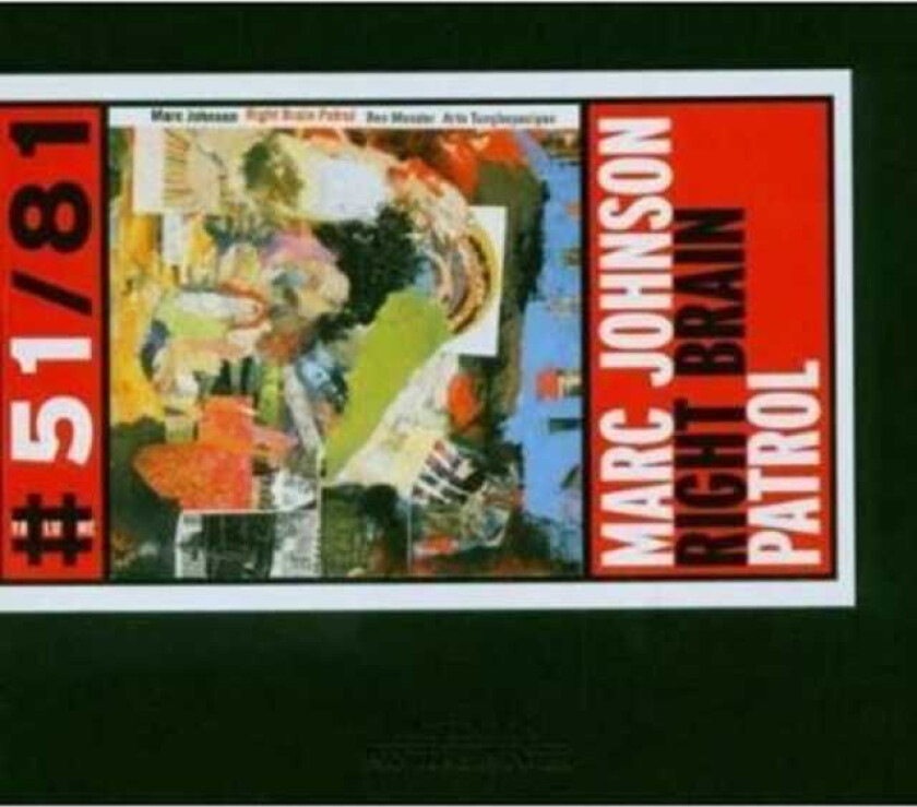 Marc Johnson  Right Brain Patrol  CD