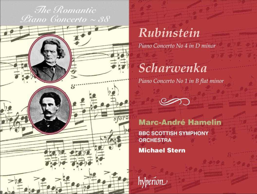 Michael Stern, BBC Scottish Symphony Orchestra, Xaver Scharwenka, MarcAndré Hamelin  Rubinstein: Piano Concerto No 4; Scharwenka: Piano Concerto No 1  CD