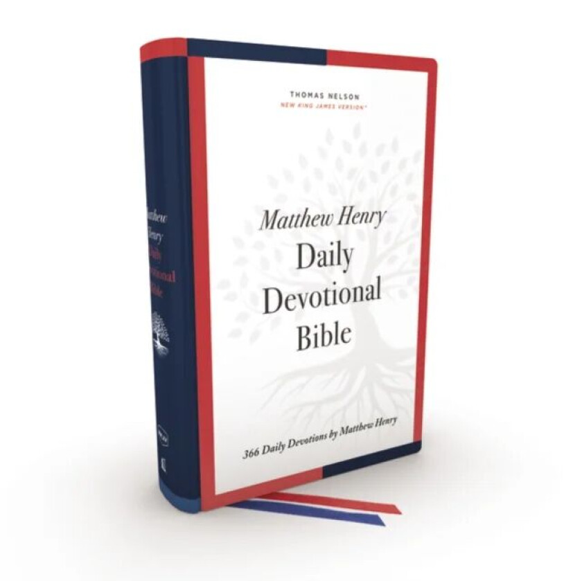 NKJV, Matthew Henry Daily Devotional Bible, Hardcover, Red Letter, Comfort Print av Thomas Nelson