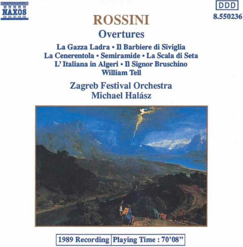 Michael Halász, Zagreb Festival Orchestra  Rossini: Overtures  CD