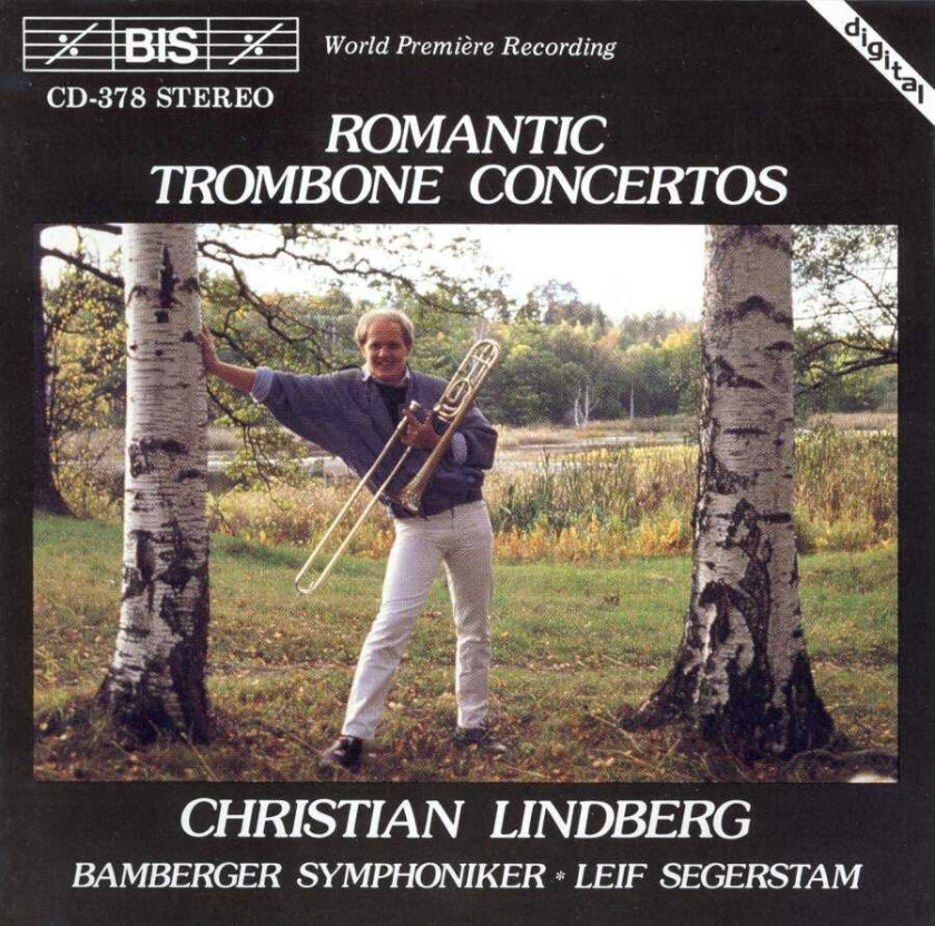 Christian Lindberg, Leif Segerstam, Bamberger Symphoniker, Bamberg Symphony Orchestra Romantic Trombone Concertos CD