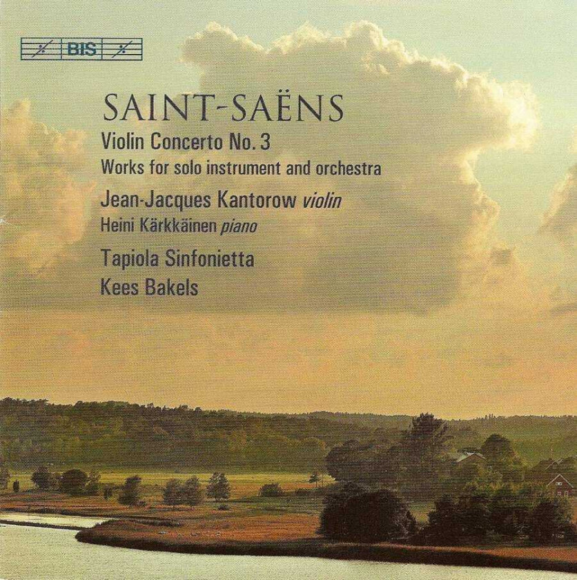 Tapiola Sinfonietta Orchestra, Heini Kärkkäinen, Kees Bakels, JeanJacques Kantorow SaintSaëns: Violin Concerto No 3 CD