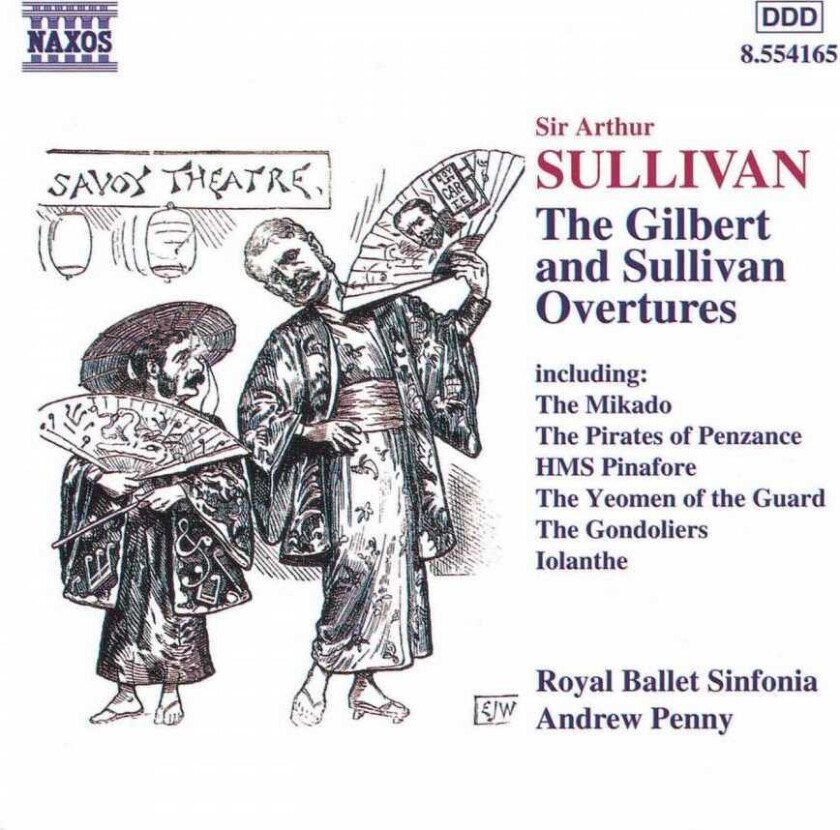 Royal Ballet Sinfonia Orchestra, Philip Lane, Andrew Penny, Antony Askew  Sullivan: Overtures  CD