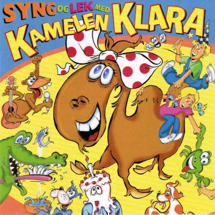 Diverse Barn Syng Og Lek Med Kamelen Klara CD