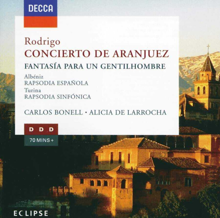 London Philharmonic Orchestra, Charles Dutoit, Montreal Symphony Orchestra, Joaquín Rodrigo, Carlos Bonell, Rafael Frühbeck De Burgos, Alicia De Larrocha Spanish Orchestral Works CD
