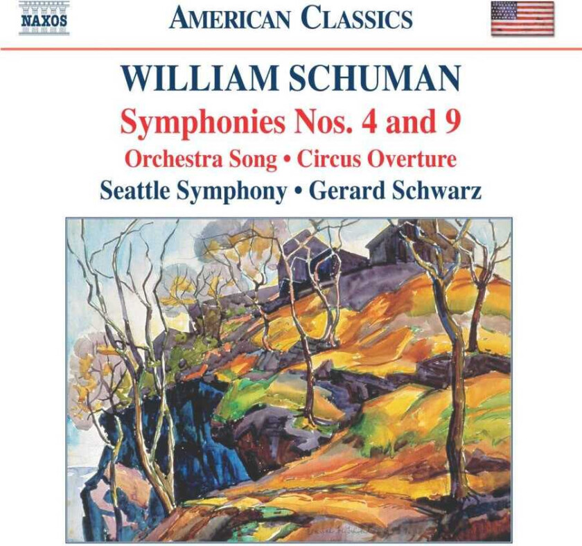 William Schuman, Seattle Symphony Orchestra, Gerard Schwarz  Schuman: Symphony Nos 4 & 9  CD