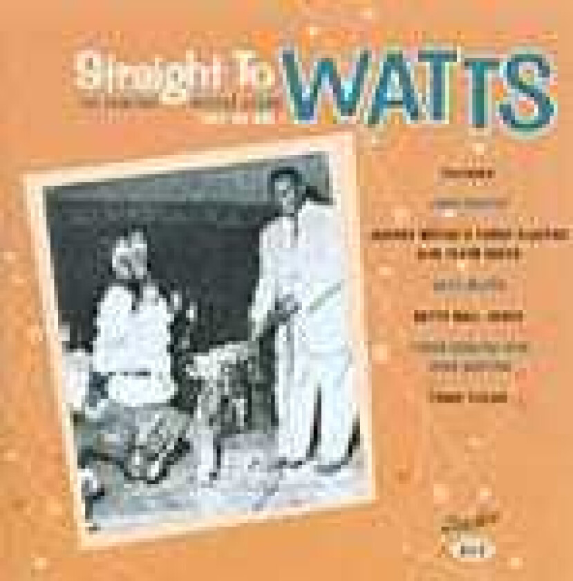 Diverse Blues Straight To Watts CD