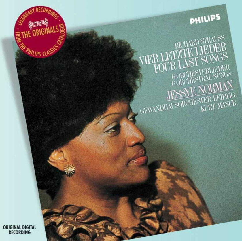 Kurt Masur, Jessye Norman, Gewandhausorchester Leipzig Strauss: Vier Letzte Lieder CD