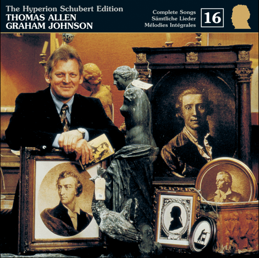 Thomas Allen, Mark Brown, Graham Johnson  Schubert: Complete Lieder, Vol.16  CD