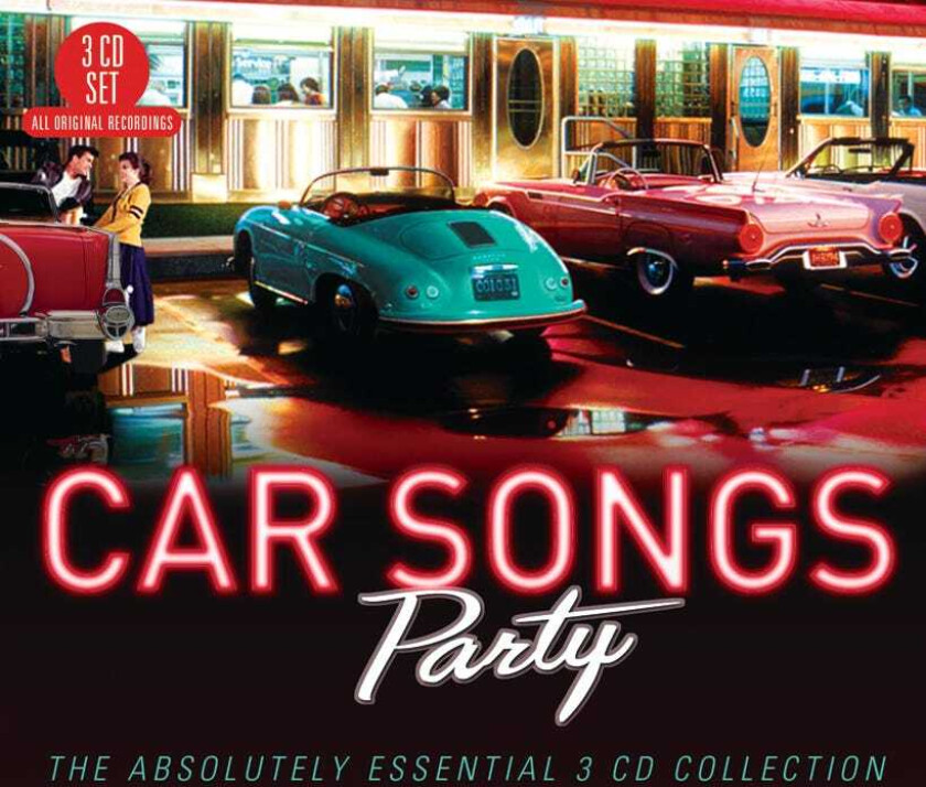 Diverse Artister Car Songs Party CD