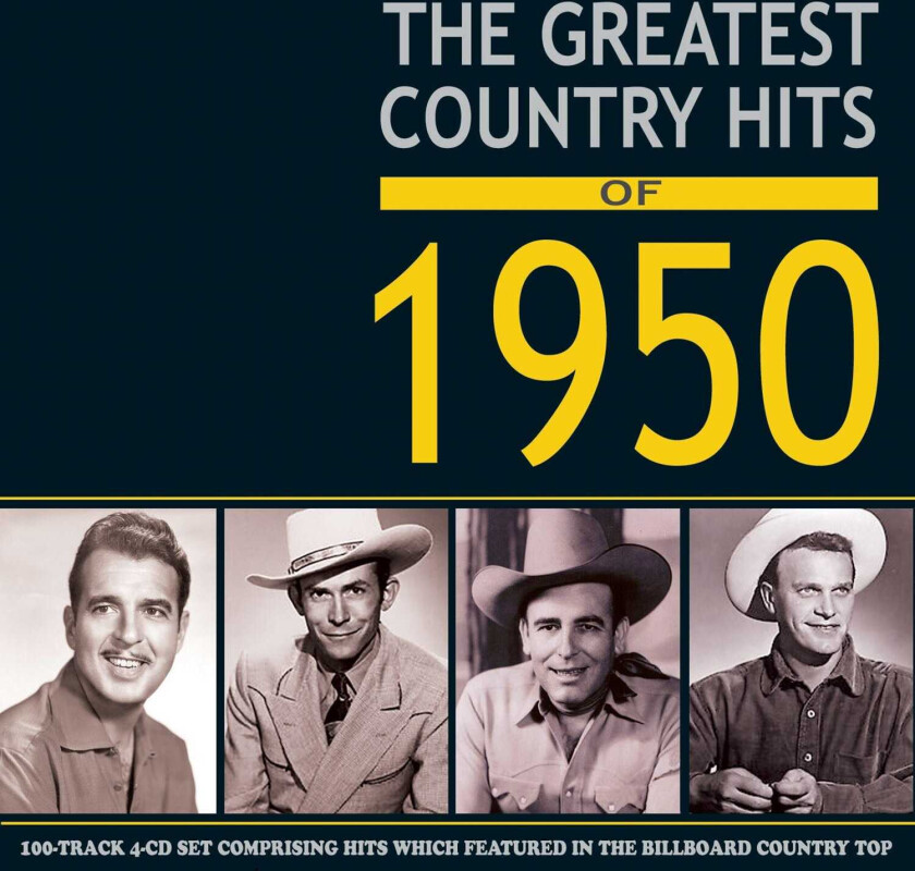 Diverse Country Greatest Country Hits Of 1950 CD