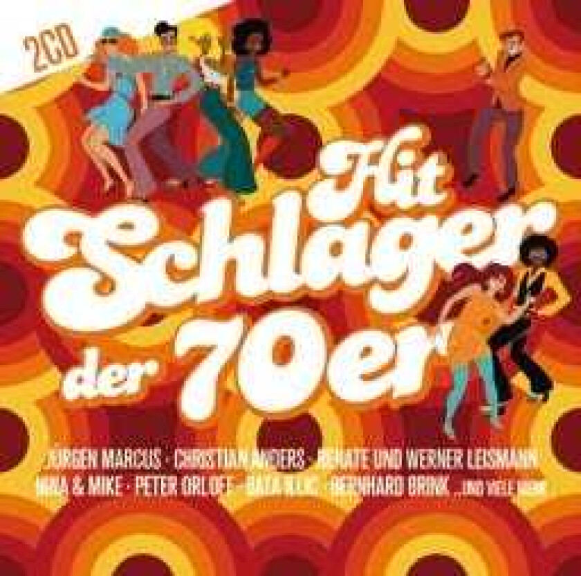 Diverse Artister Hit Schlager Der 70s CD