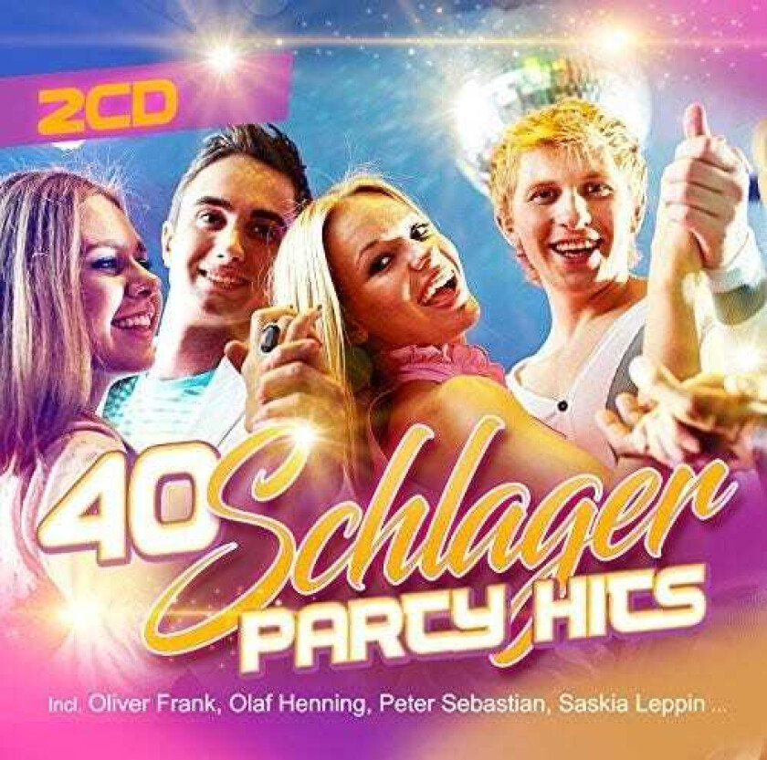 Diverse Artister  40 Schlager Party  CD