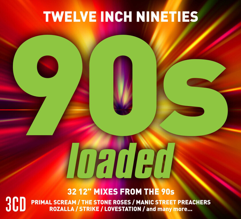 Diverse Artister  Twelve Inch Nineties: 90s Loaded  CD