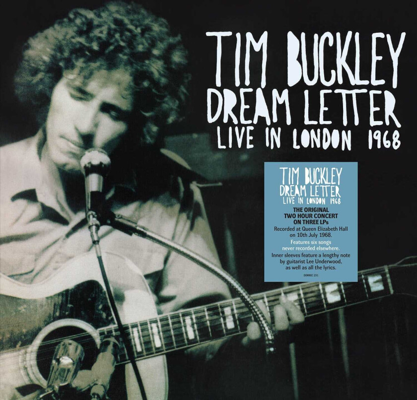 Tim Buckley Dream Letter Live In London 1968 LP/Vinyl