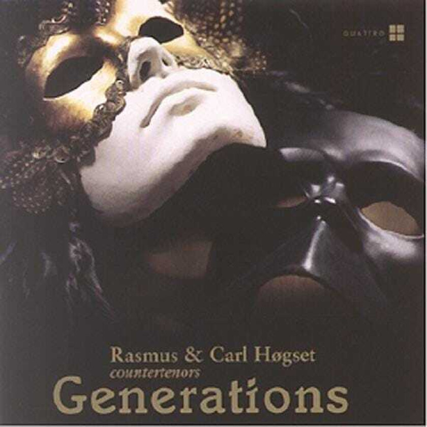 Carl Og Rasmus Høgset  Generations  CD