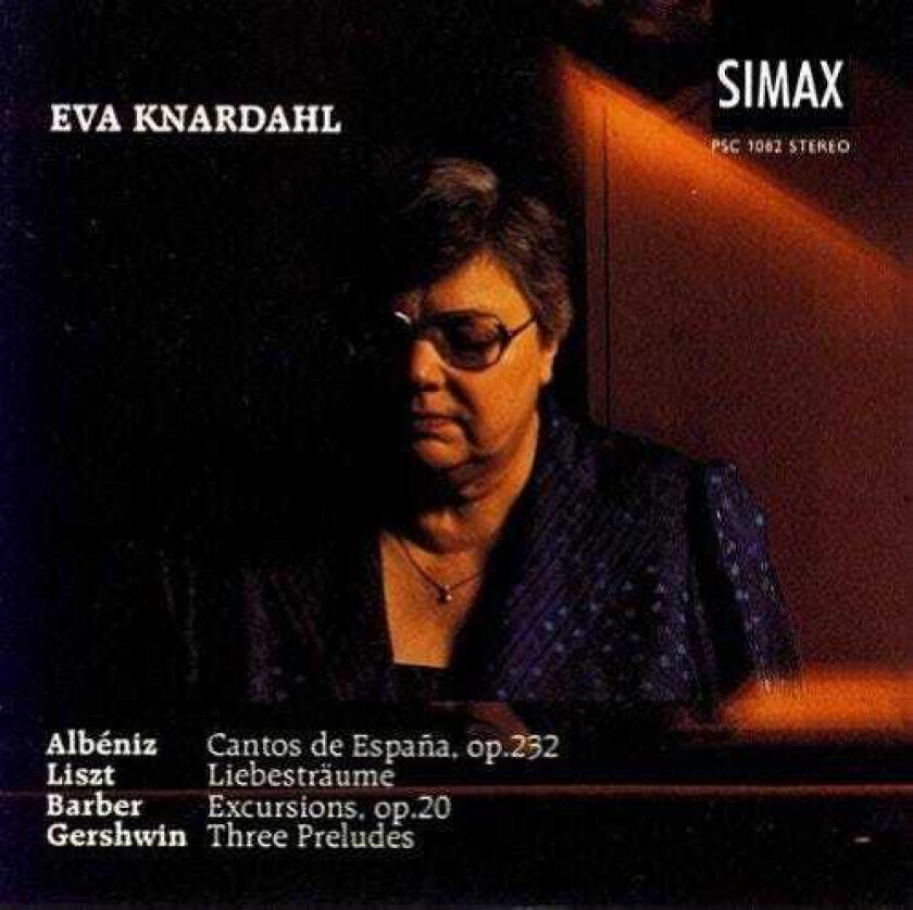 Eva Knardahl, Franz Lizst Eva Knardahl Plays Albeniz, Barber, Liszt And Gerschwin CD