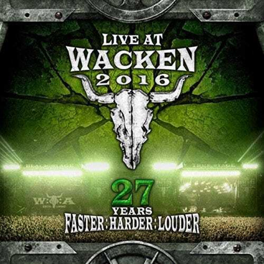 Diverse Metal Live At Wacken 2016 27 Years Faster: Harder: Louder CD