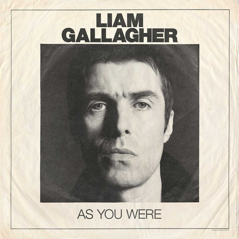Liam Gallagher As You Were LP/Vinyl