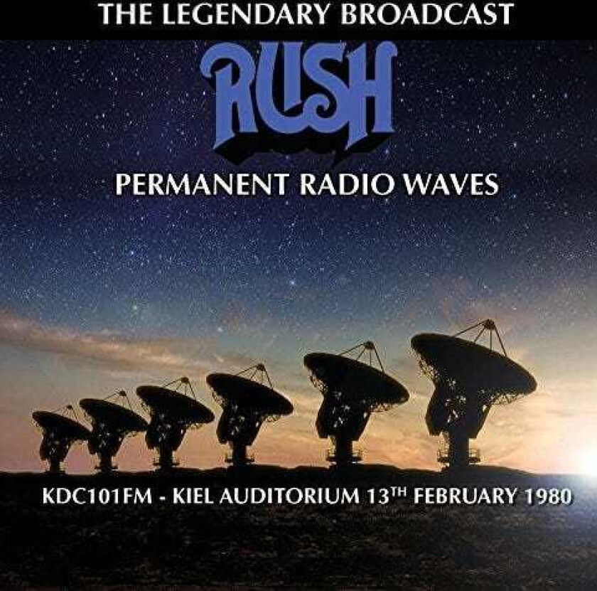 Rush  Permanent Radio Waves  Kiel 1980  CD