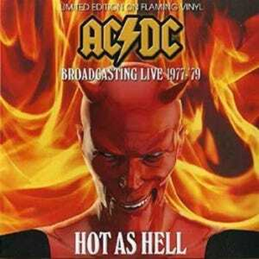 AC/DC Hot As Hell Broadcasting Live 197779 LP/Vinyl