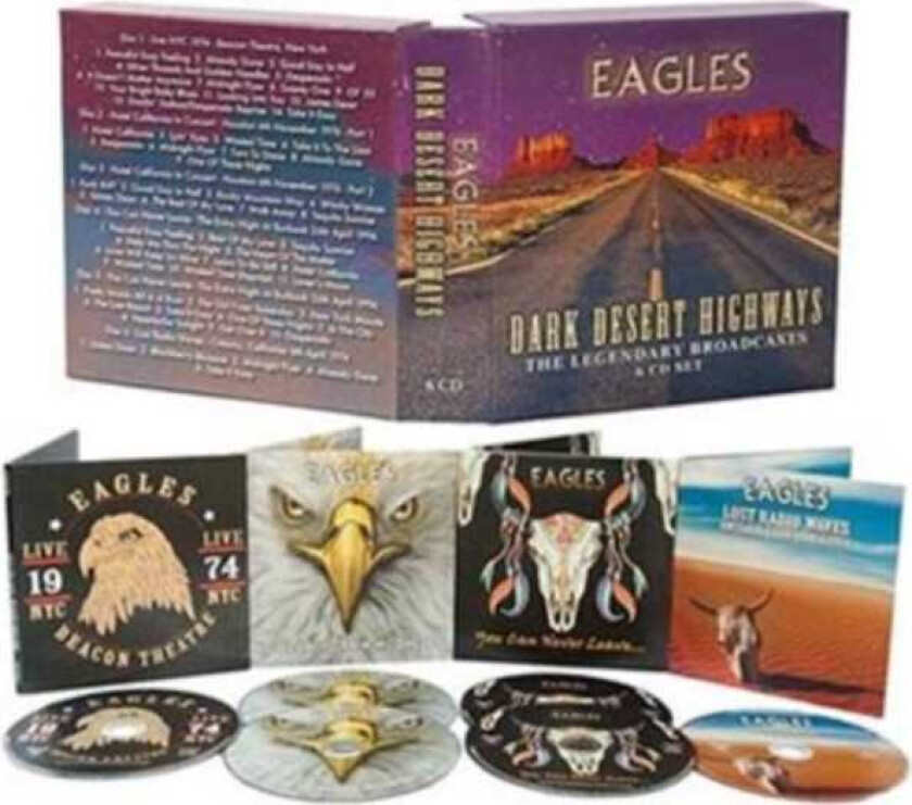 Eagles Dark Desert Highways The Legendary Broadcasts CD
