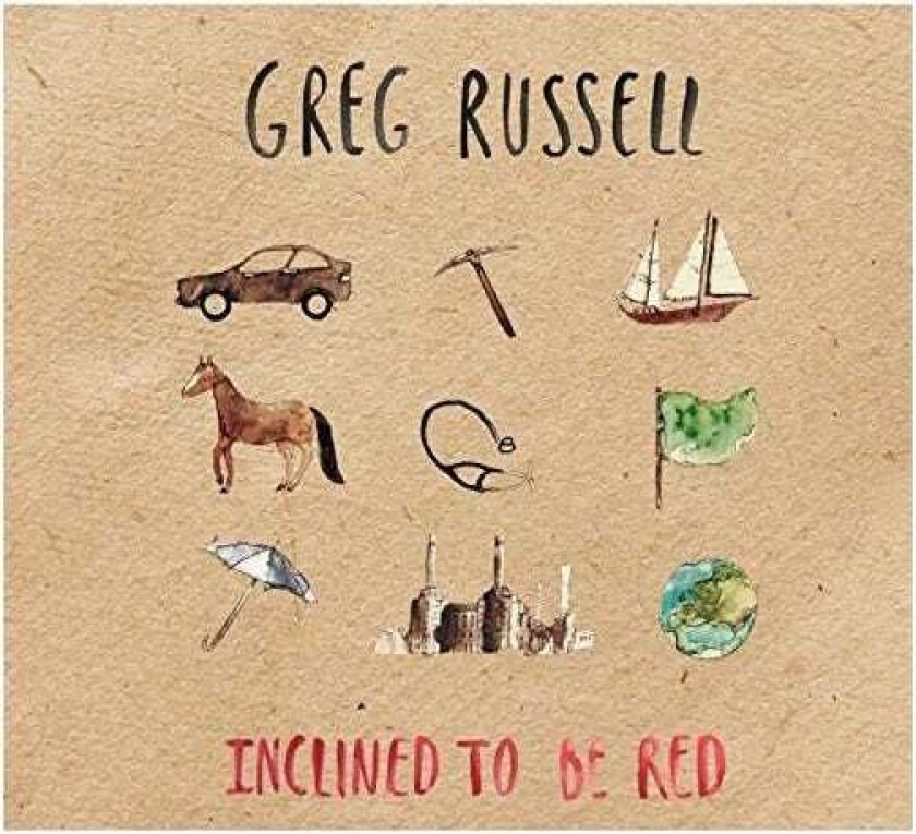 Greg Russell  Inclined To Be Red  CD