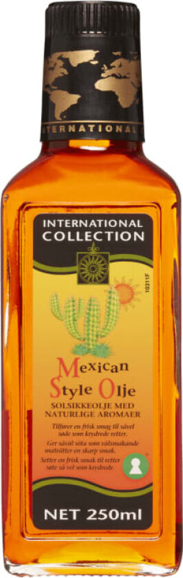 Chili Olje Mexicansk 250ml Intern.Collection
