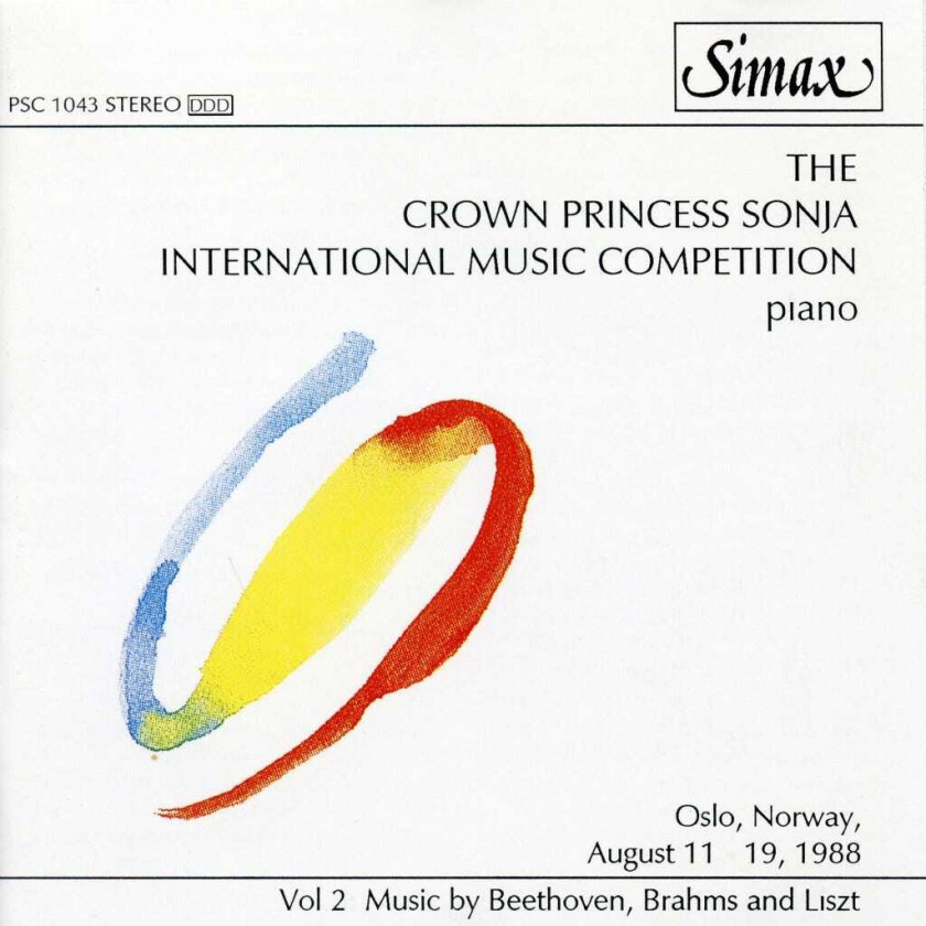 Diverse Klassisk The Crown Princess Sonja Internation Music Competition 1988 Piano 2 CD