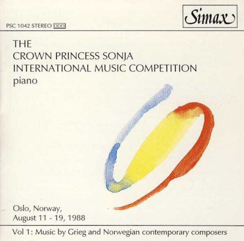 Diverse Klassisk The Crown Princess Sonja Internation Music Competition 1988 Piano 1 CD