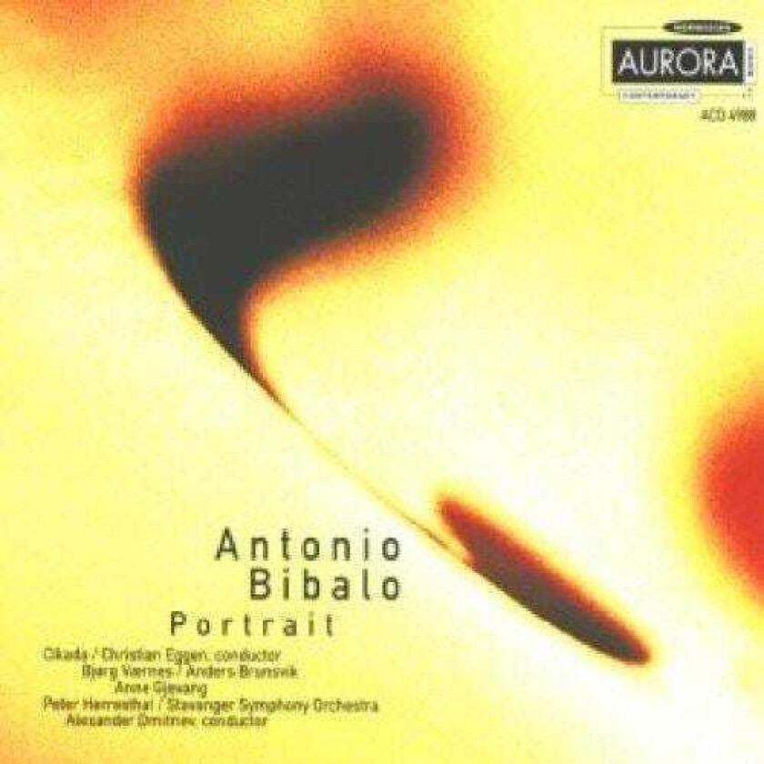 Antonio Bibalo  Portrait  CD