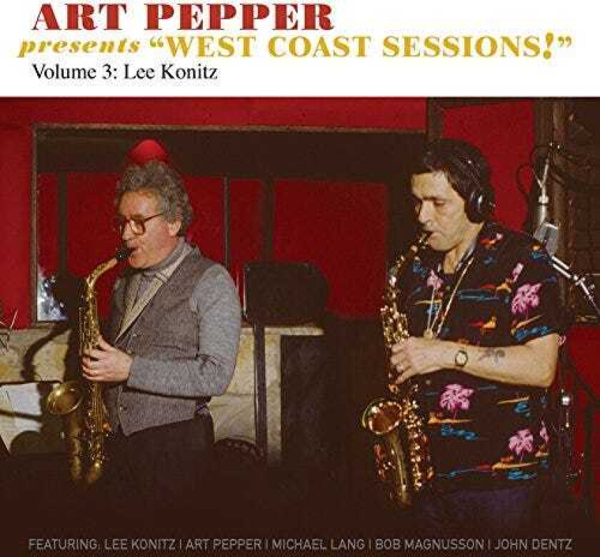 Art Pepper Art Pepper Presents "West Coast Sessions!" Volume 3: Lee Konitz CD