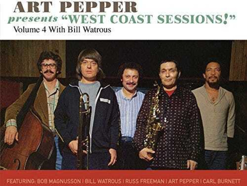 Art Pepper Art Pepper Presents "West Coast Sessions!" Volume 4: Bill Watrous CD