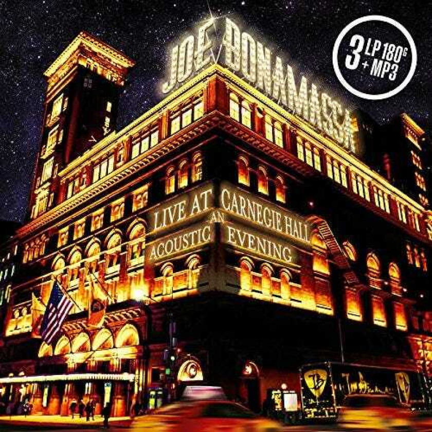 Joe Bonamassa Live At Carnegie Hall An Acoustic Evening LP/Vinyl